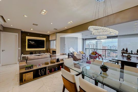 Sala de apartamento para alugar com 3 quartos, 170m² em Ipiranga, São Paulo