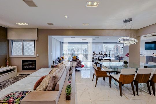 Sala de apartamento para alugar com 3 quartos, 170m² em Ipiranga, São Paulo
