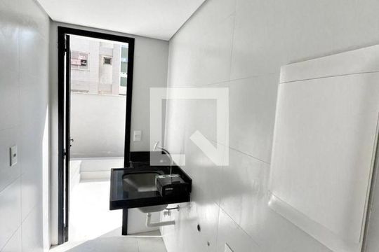 Área de Serviço de apartamento à venda com 3 quartos, 159m² em Funcionários, Belo Horizonte
