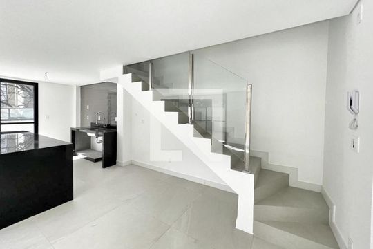 Sala/Cozinha de apartamento à venda com 3 quartos, 159m² em Funcionários, Belo Horizonte