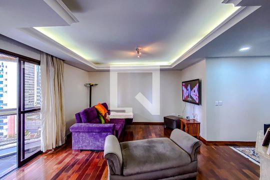 Sala de apartamento à venda com 3 quartos, 227m² em Água Rasa, São Paulo