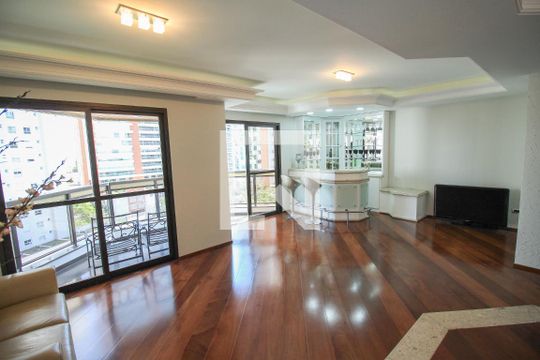 Sala de apartamento à venda com 4 quartos, 226m² em Água Rasa, São Paulo