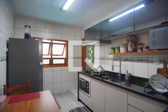 Cozinha de casa à venda com 2 quartos, 109m² em São José, Novo Hamburgo