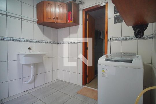 Área de Serviço de casa à venda com 2 quartos, 109m² em São José, Novo Hamburgo