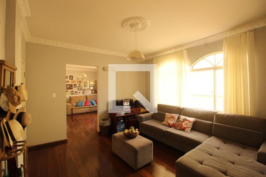 Sala de apartamento à venda com 4 quartos, 181m² em Cidade Nova, Belo Horizonte