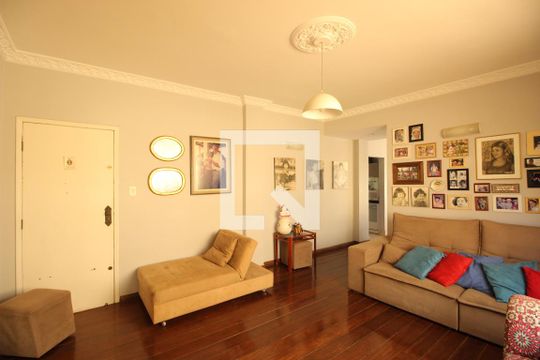 Sala de apartamento à venda com 4 quartos, 181m² em Cidade Nova, Belo Horizonte