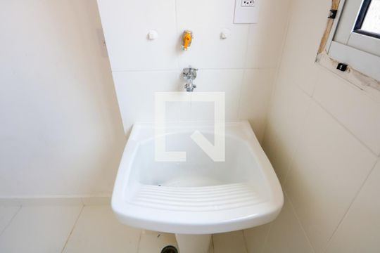 Cozinha/Área de serviço de apartamento à venda com 2 quartos, 57m² em Jardim Bela Vista, Santo André