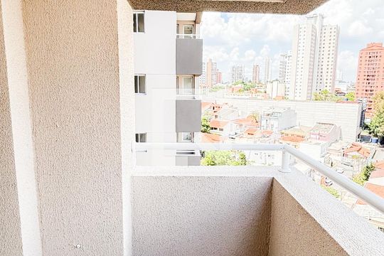 Varanda Sala - Sala de Jantar de apartamento à venda com 2 quartos, 57m² em Jardim Bela Vista, Santo André