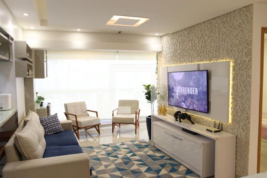 Apartamento para alugar com 3 quartos, 76m² em Jardim Goiás, Goiânia