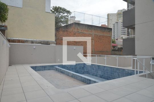 Área comum - Piscina de apartamento à venda com 2 quartos, 57m² em Jardim Bela Vista, Santo André