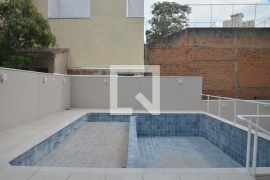 Área comum - Piscina de apartamento à venda com 2 quartos, 57m² em Jardim Bela Vista, Santo André