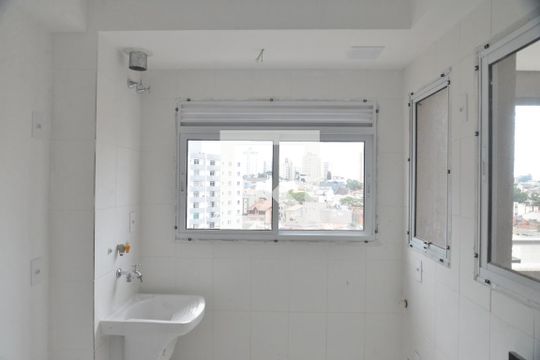 Área de Serviço de apartamento à venda com 2 quartos, 57m² em Jardim Bela Vista, Santo André