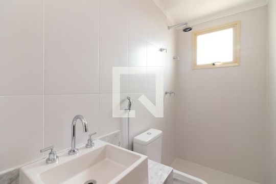 Banheiro da Suíte de apartamento à venda com 2 quartos, 75m² em Jardim São Paulo, São Paulo