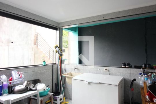 Área de Serviço e Churrasqueira  de casa à venda com 3 quartos, 306m² em Parque Terra Nova Ii, São Bernardo do Campo