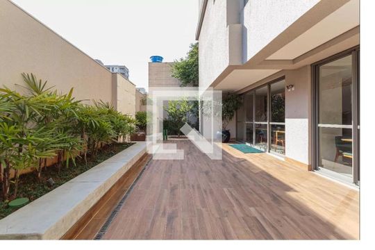 Área comum de kitnet/studio para alugar com 1 quarto, 25m² em Indianópolis, São Paulo