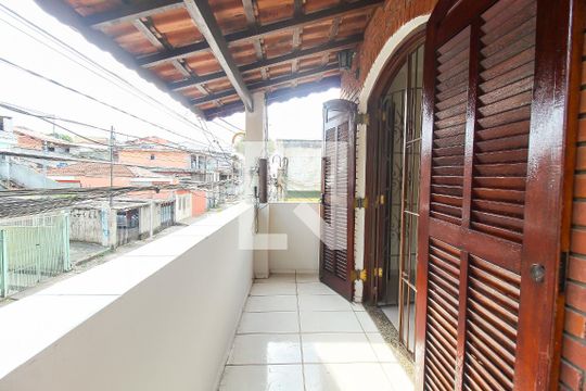 Sacada da Suíte de casa à venda com 3 quartos, 149m² em Parque Sonia, São Paulo