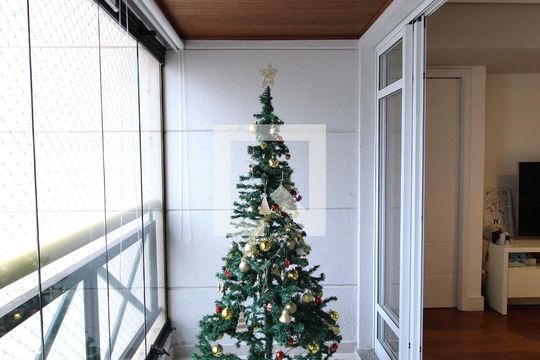 Varanda de apartamento à venda com 3 quartos, 100m² em Indianópolis, São Paulo