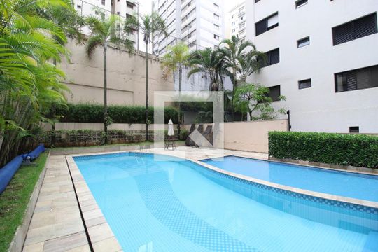 Área Comum - Piscina de apartamento à venda com 3 quartos, 100m² em Indianópolis, São Paulo