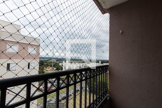 Varanda  de apartamento para alugar com 2 quartos, 60m² em Campolim, Sorocaba