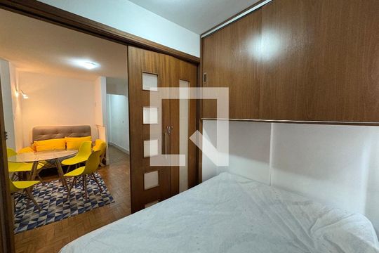 Quarto de apartamento para alugar com 1 quarto, 28m² em Bela Vista, São Paulo