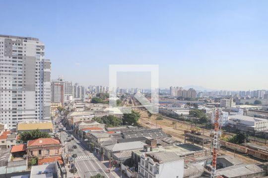 Vista da Sacada de apartamento à venda com 1 quarto, 28m² em Vila Romana, São Paulo