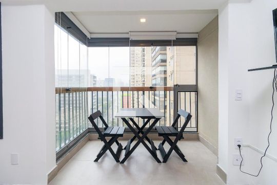 Studio de kitnet/studio para alugar com 0 quarto, 33m² em Brooklin, São Paulo