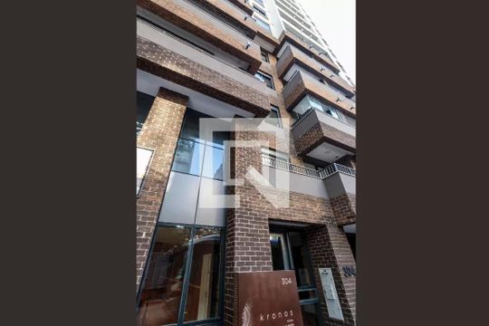 Fachada de apartamento para alugar com 1 quarto, 30m² em Indianópolis, São Paulo