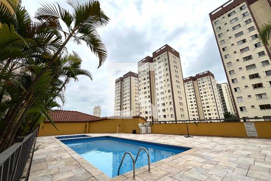 Área comum de apartamento à venda com 3 quartos, 75m² em Vila Campestre, São Paulo