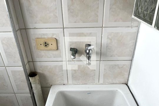 Área de Serviço de apartamento à venda com 3 quartos, 75m² em Vila Campestre, São Paulo
