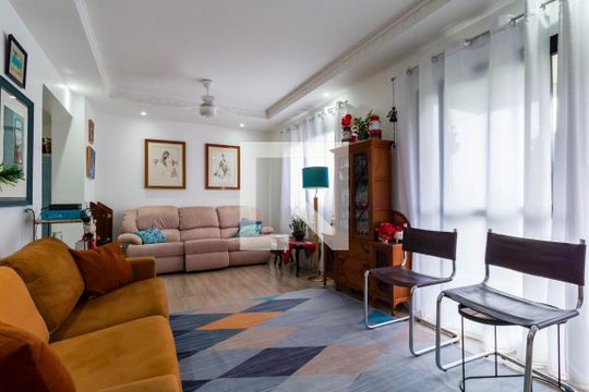 Sala de apartamento à venda com 3 quartos, 120m² em Vila Suzana, São Paulo