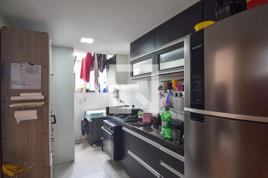 Cozinha de apartamento para alugar com 2 quartos, 55m² em Fonseca, Niterói