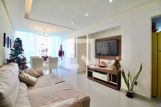Sala de apartamento para alugar com 3 quartos, 80m² em Campinas de Brotas, Salvador