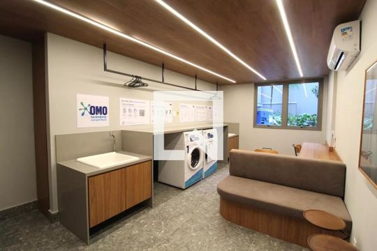 Área comum de apartamento para alugar com 1 quarto, 45m² em Indianópolis, São Paulo