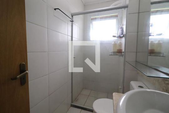 banheiro de apartamento à venda com 2 quartos, 62m² em Rondônia, Novo Hamburgo