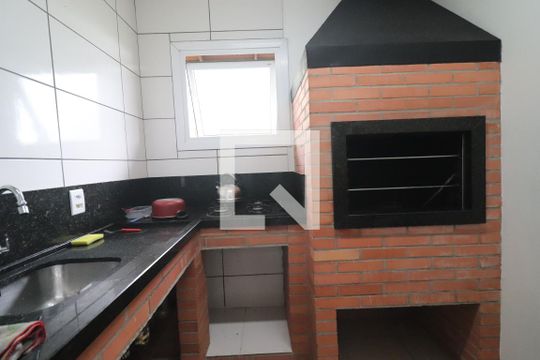 Área comum - Churrasqueira de apartamento à venda com 2 quartos, 62m² em Rondônia, Novo Hamburgo