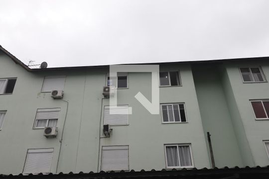Fachada do bloco de apartamento à venda com 2 quartos, 62m² em Rondônia, Novo Hamburgo
