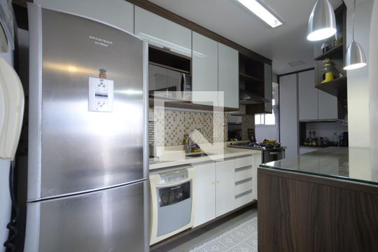Cozinha de apartamento à venda com 3 quartos, 74m² em Jardim Sao Caetano, São Caetano do Sul
