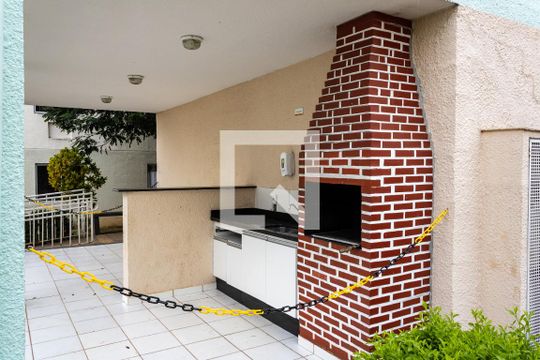Área comum - Churrasqueira de apartamento para alugar com 2 quartos, 51m² em Campo Grande, Rio de Janeiro