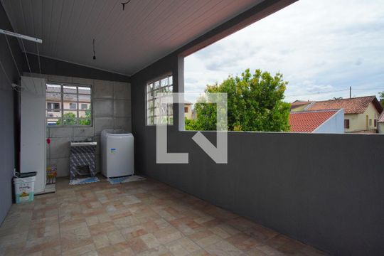 Terraço - Área de Serviço de casa à venda com 4 quartos, 170m² em Parque Santa Fé, Porto Alegre