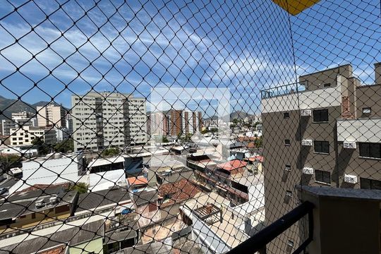 Varanda da sala de apartamento à venda com 3 quartos, 300m² em Todos Os Santos, Rio de Janeiro
