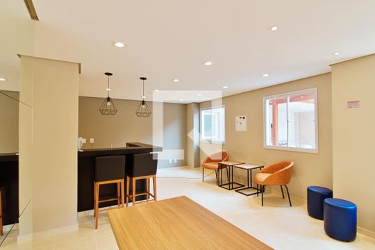 Área comum - Salão de festas de apartamento à venda com 1 quarto, 24m² em Vila Nova das Belezas, São Paulo