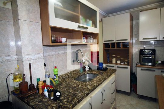 Cozinha de apartamento à venda com 2 quartos, 60m² em Ramos, Rio de Janeiro