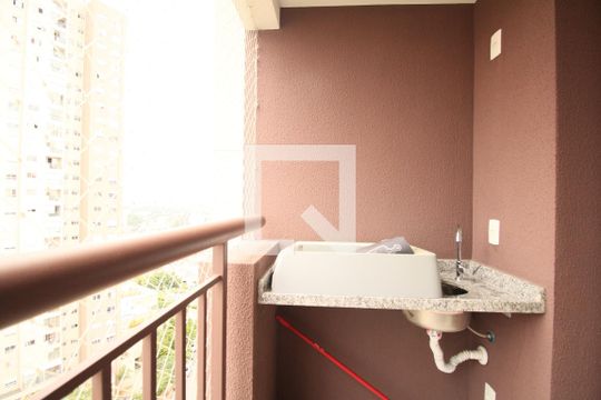 Varanda da Sala de apartamento à venda com 2 quartos, 47m² em Vila Andrade, São Paulo