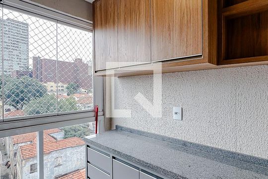 Varanda da Sala de apartamento para alugar com 1 quarto, 30m² em Vila Monumento, São Paulo