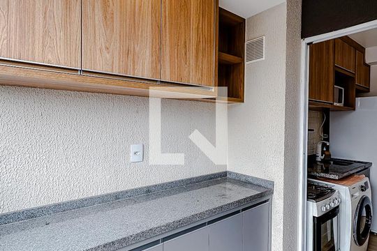 Varanda da Sala de apartamento para alugar com 1 quarto, 30m² em Vila Monumento, São Paulo