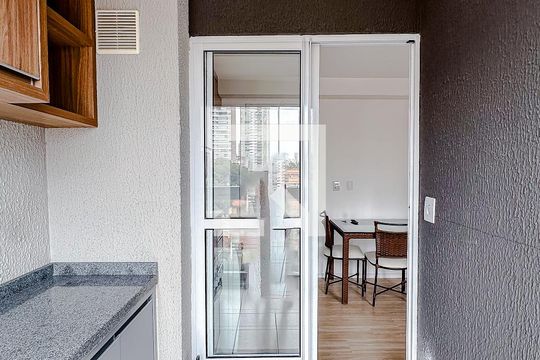 Varanda da Sala de apartamento para alugar com 1 quarto, 30m² em Vila Monumento, São Paulo