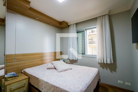Quarto 1 de apartamento à venda com 3 quartos, 63m² em Vila Homero Thon, Santo André