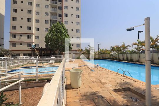 Área comum - Piscina de apartamento à venda com 3 quartos, 63m² em Vila Homero Thon, Santo André