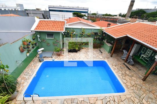 Vista  de casa à venda com 7 quartos, 360m² em Jardim Santa Genebra, Campinas