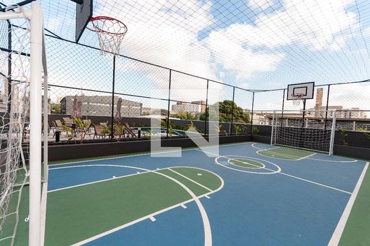 Área comum - Quadra Esportiva de apartamento à venda com 1 quarto, 25m² em Água Branca, São Paulo